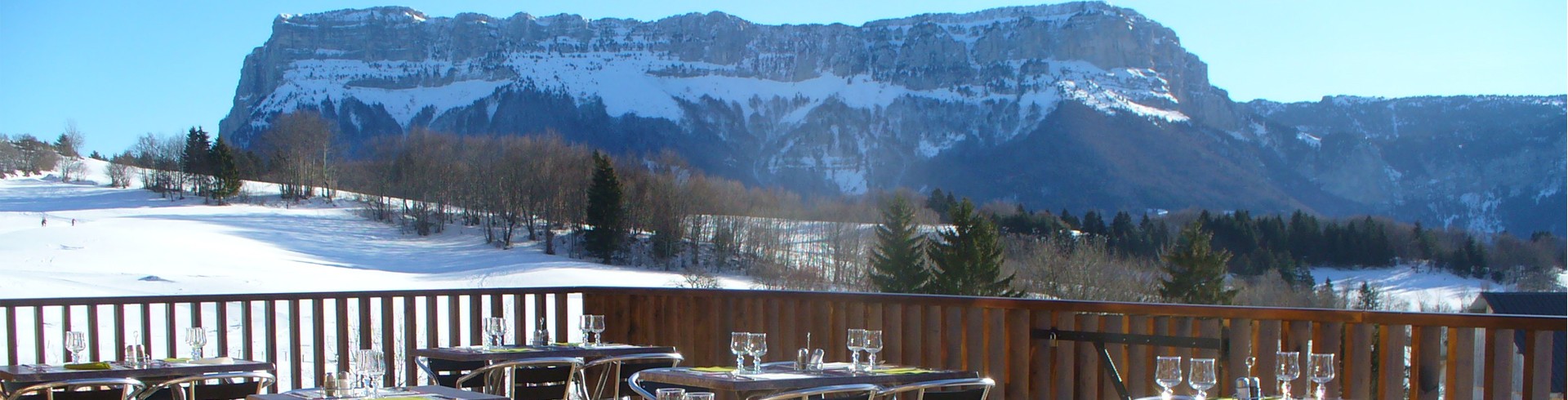 Carte menu du Bar Restaurant du Gîte de groupe et de séjour en CHARTREUSE